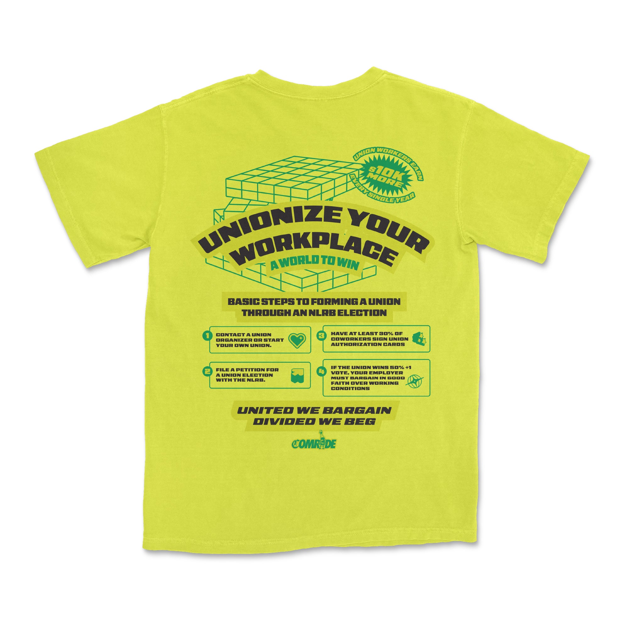 Hi Viz Unionize Tee