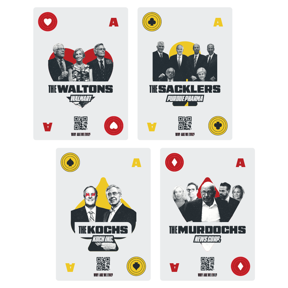 Most Wanted CEO Playing Cards