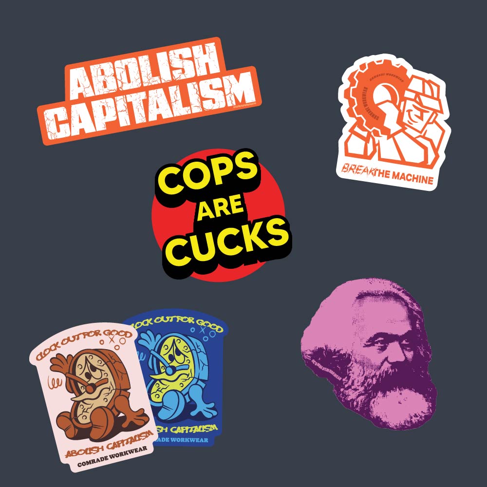 Jumbo Comrade Sticker Pack