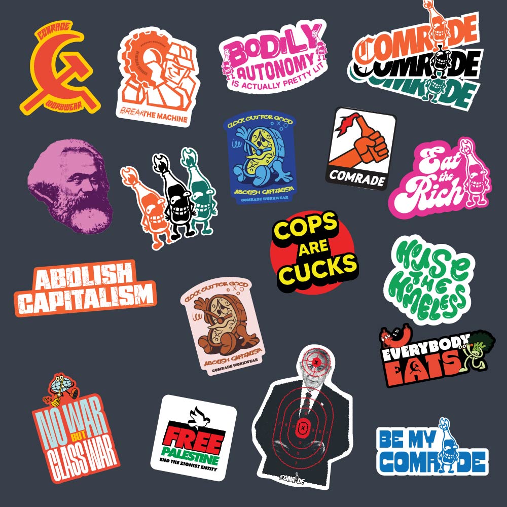 Jumbo Comrade Sticker Pack